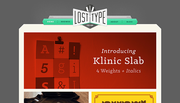Losttype - Pay what you want for exclusive designer fonts.