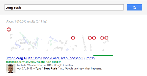 Google - zerg rush