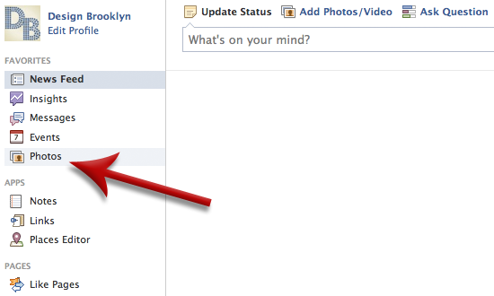 Facebook Photos Settings