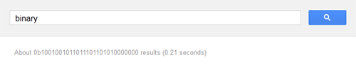 Google - binary