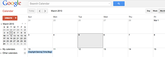 Google Calendar