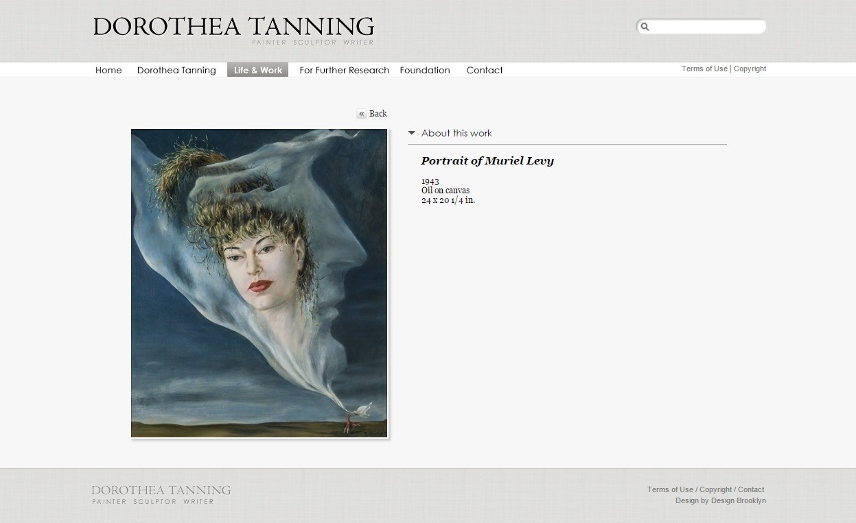 Dorothea Tanning Gallery Details