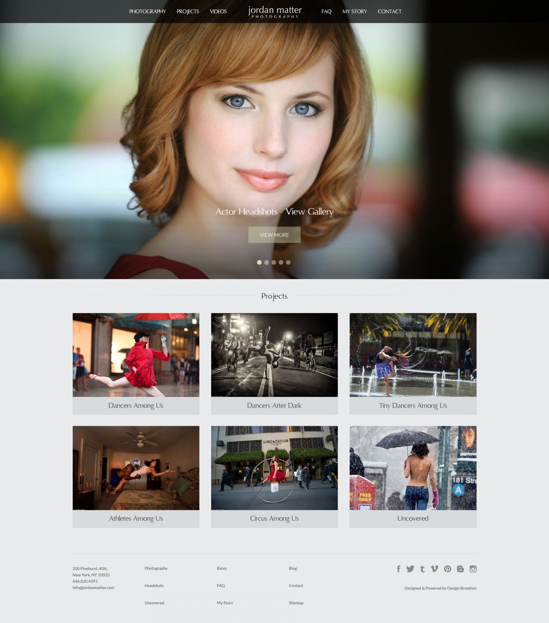 Jordan Matter Photography Homepage